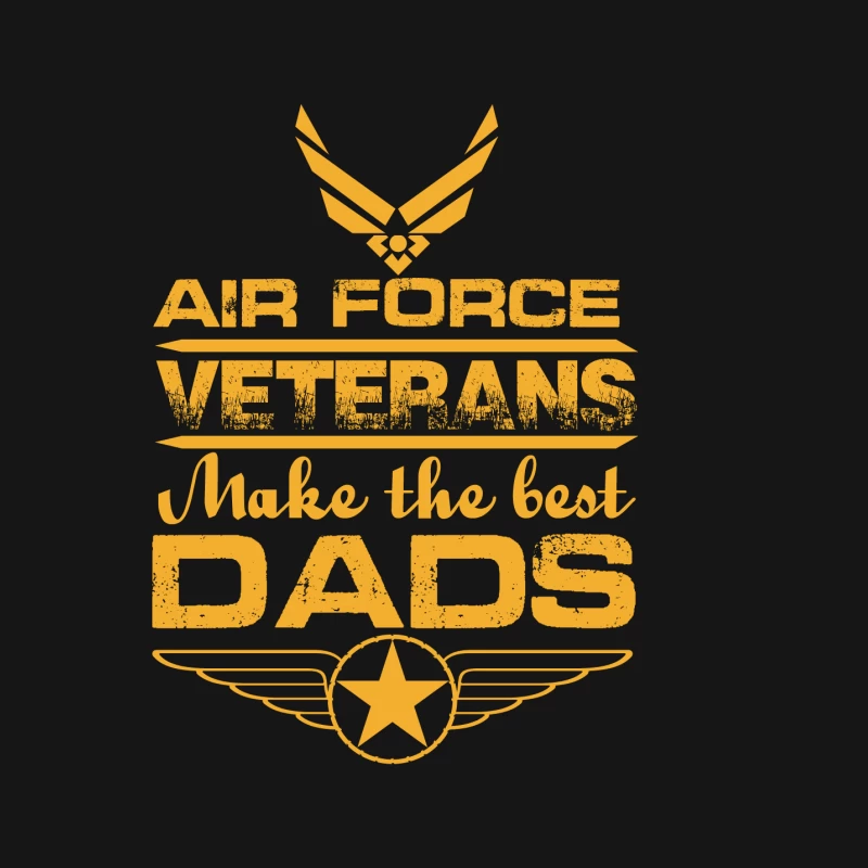 Les vétérans de l'Air Force sont les meilleurs papas Femme T-Shirt