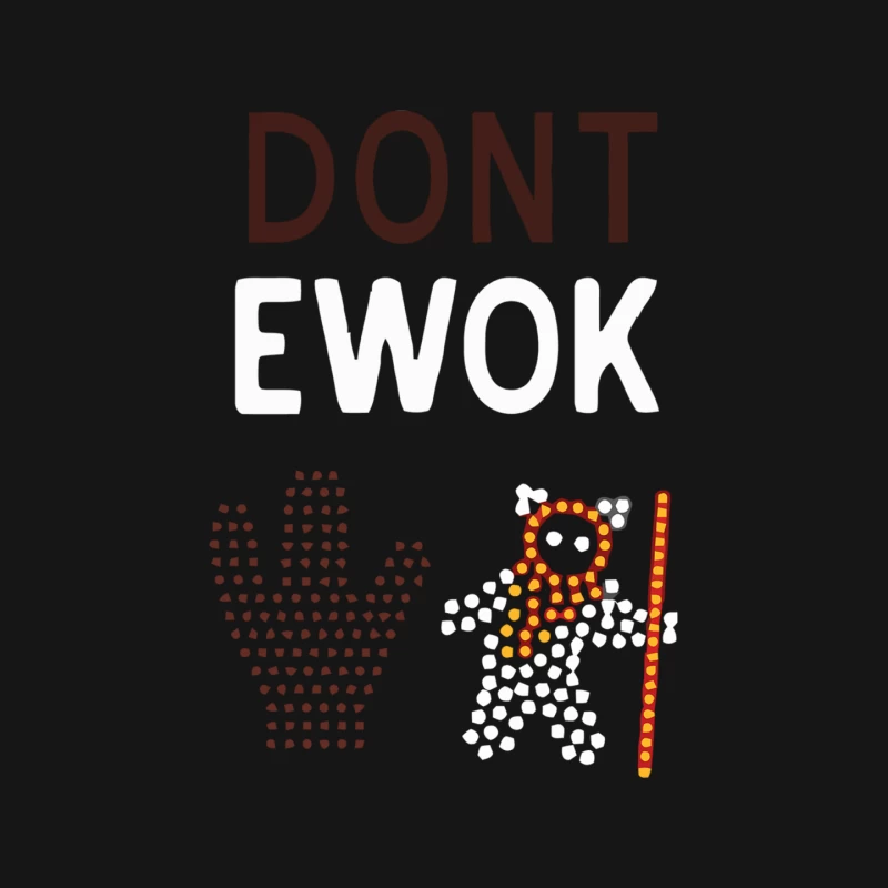 Don't Touch: Cactus and Jewelry Safety Warning Mouse Pad