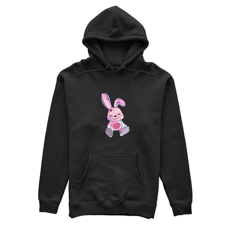 Niedliches Häschen-Spielzeug mit Nähten Damen Pullover Hoodie