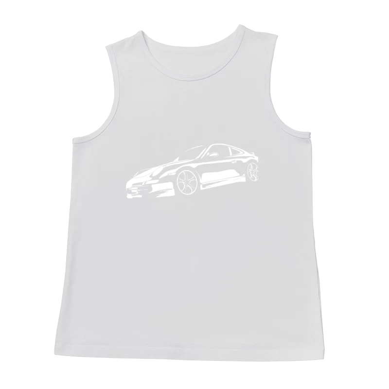 Porsche Car Carrera 911 GT RC Auto Legende Racing Cup Male Tank Top