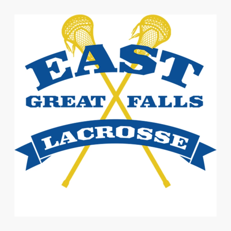 East Great Falls Lacrosse Pin