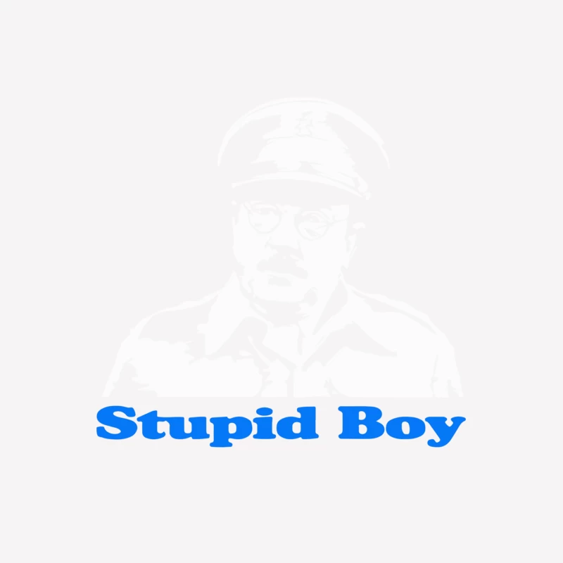 Dads Army Stupid Boy Female T-Shirt