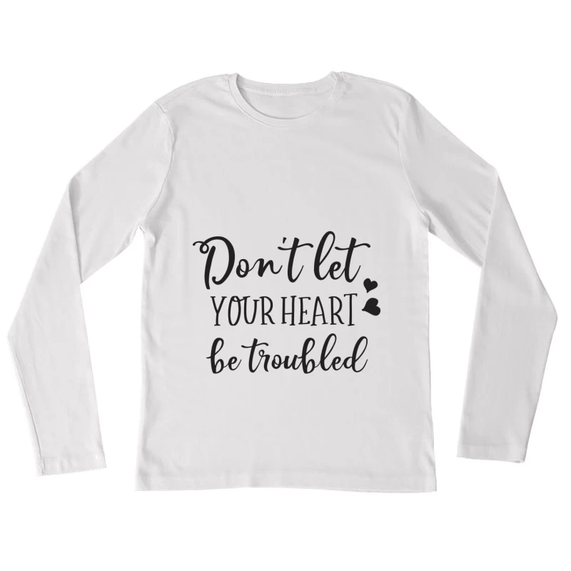Inspirations apaisantes pour le cœur Femme Manches Longues T-Shirt