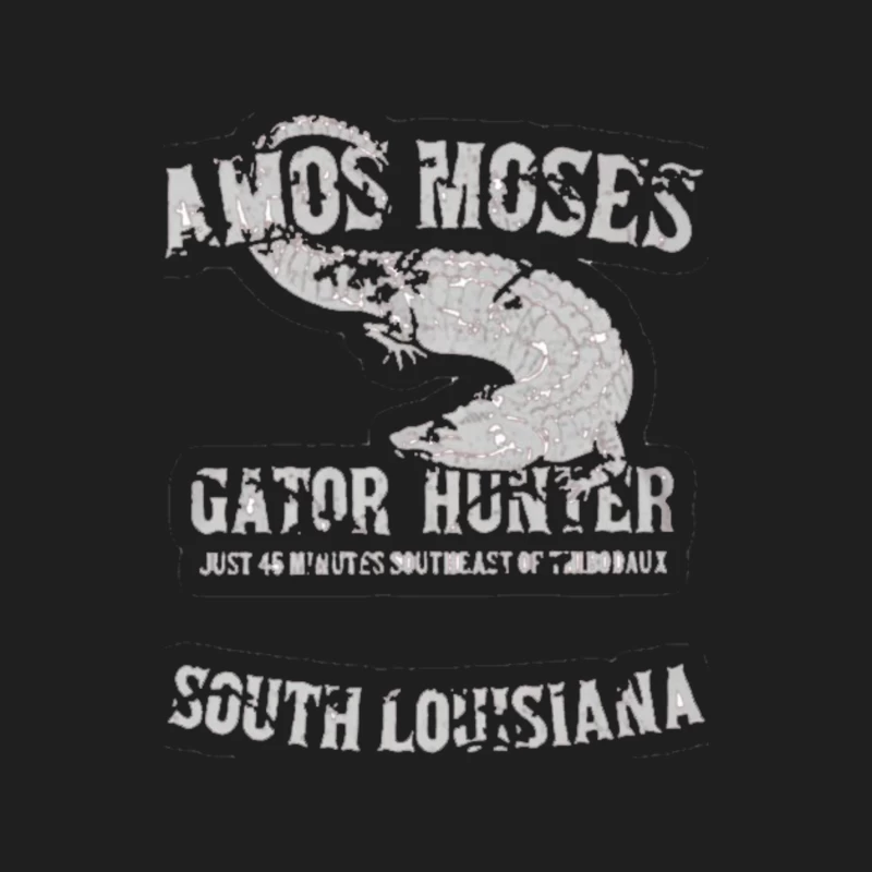 Amos Moses Alligator Trapper 2 Male Tank Top
