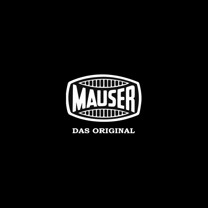 Vintage Mauser Firearms Company Logo with "Das Original" Text Coffee Mug