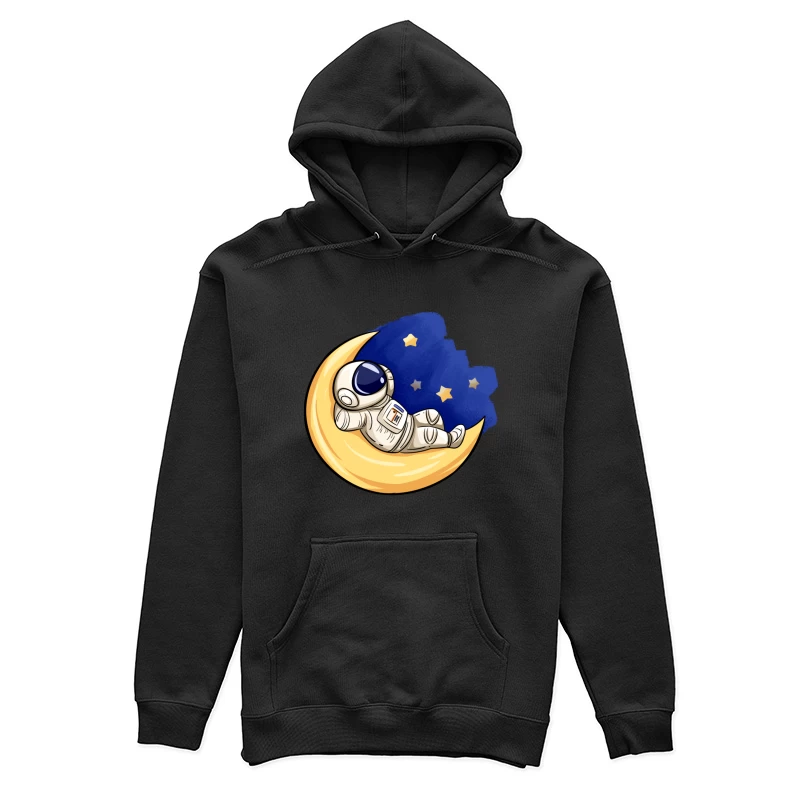 Astronaut ruht auf dem Mond Damen Pullover Hoodie