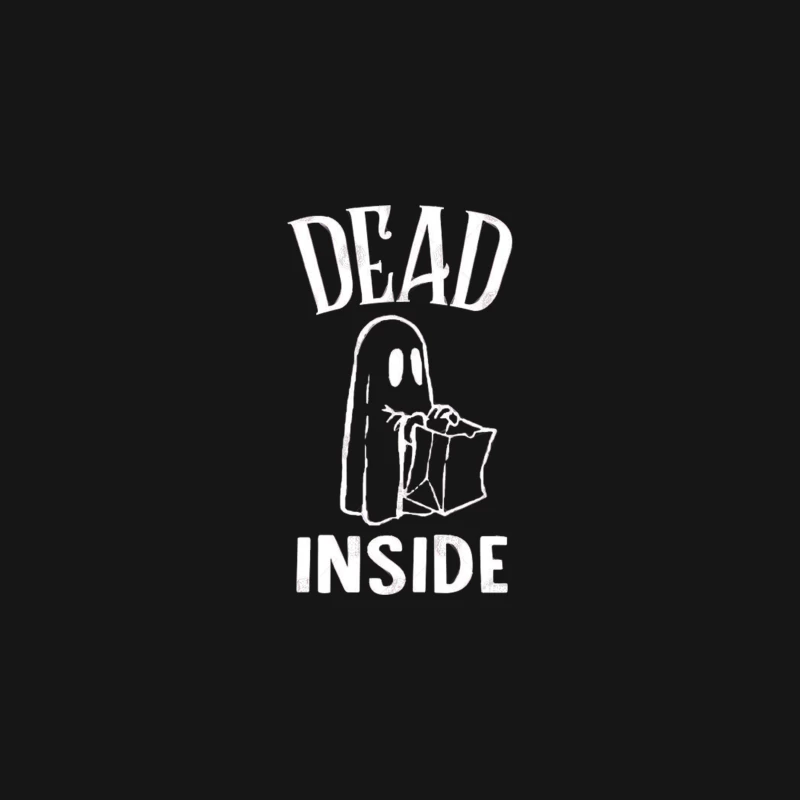 Dead Inside Ghost - Nihilist Desk Mat