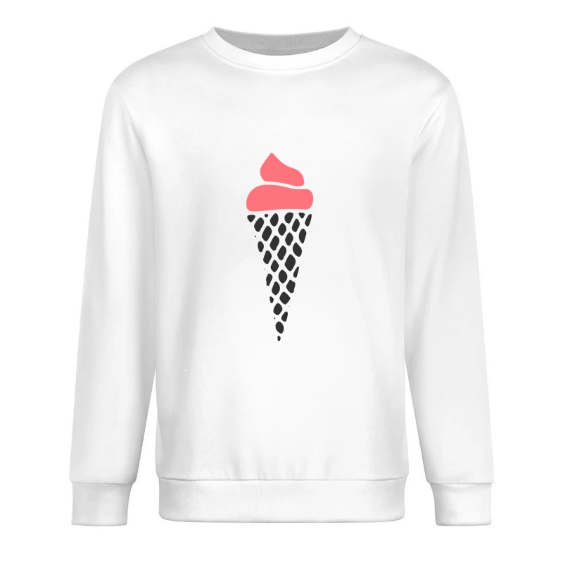 Glace en cône stylisé Homme Sweat-shirt à enfiler