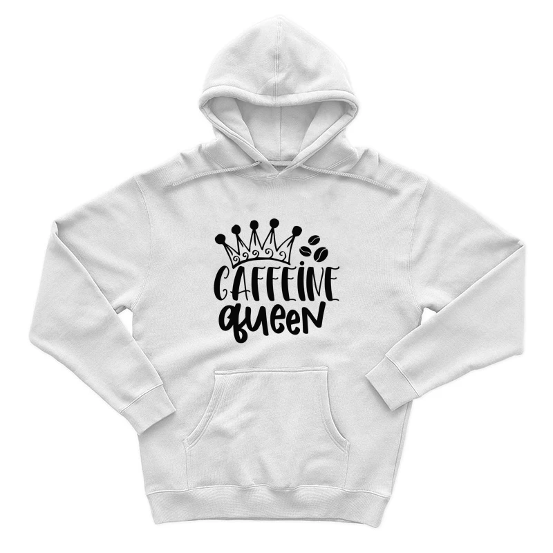 Reine de la Caféine avec Couronne Homme Sweat à capuche