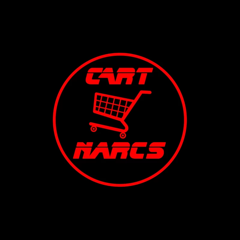 Cart Nares E-Commerce Shopping Logo Design Tapestry