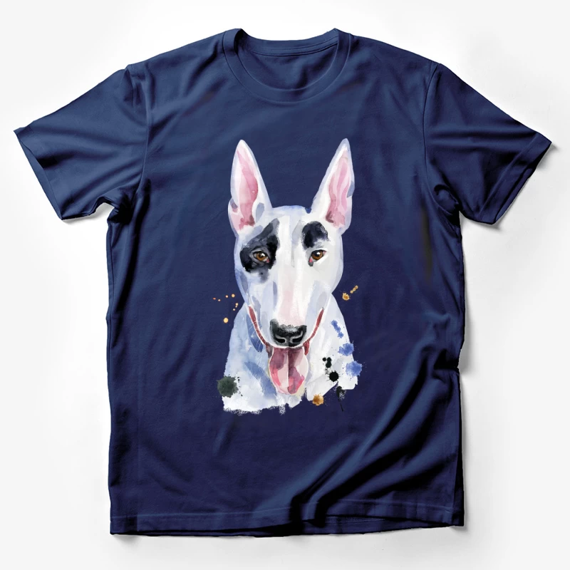 Portrait artistique de bouledogue Homme T-Shirt