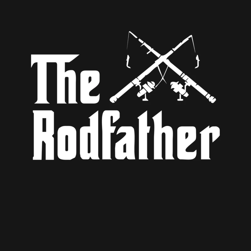 The Rodfather - Mens Funny Fishing Mouse Pad