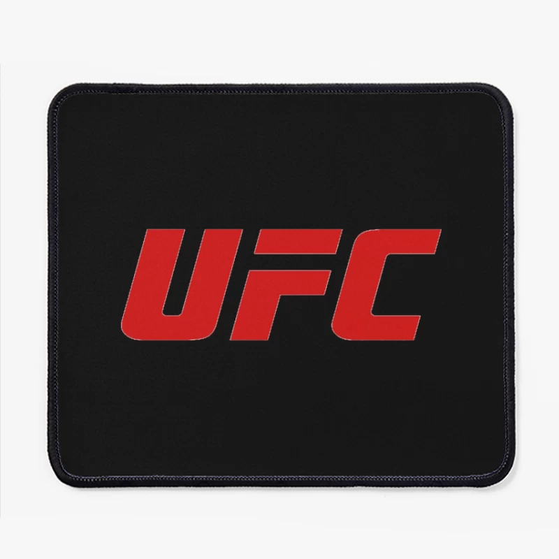 UFC (Ultimate Fighting Championship) Official Red Logo Mouse Pad