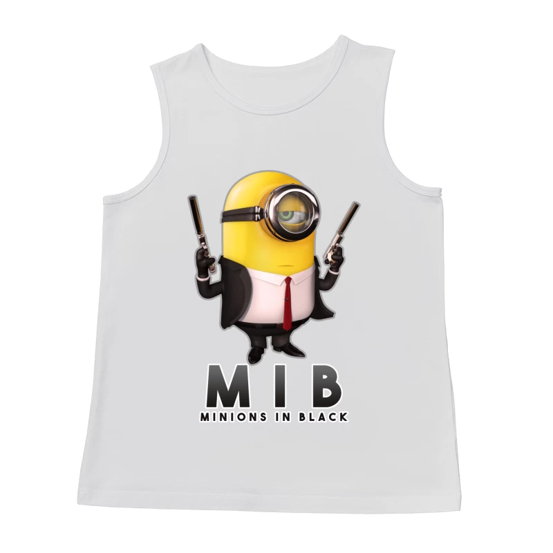 13 MINIONS, DESPICABLE ME, MIB Male Tank Top