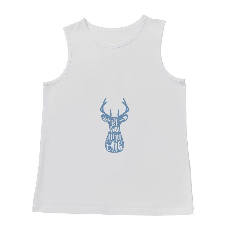 Design de cerf avec texte inspirant Homme Débardeur