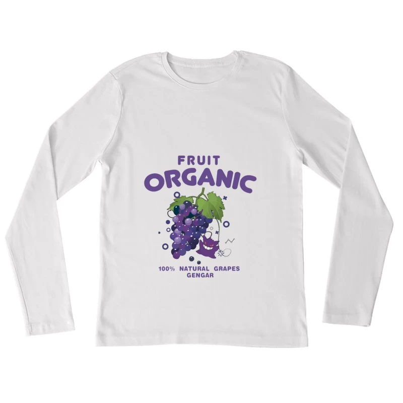 Organische Trauben mit Charakter Damen Langarm T-Shirt