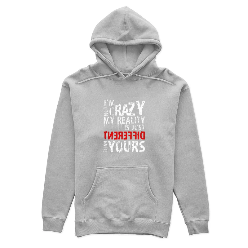 Unique Perspective on Reality Female Pullover Hoodie