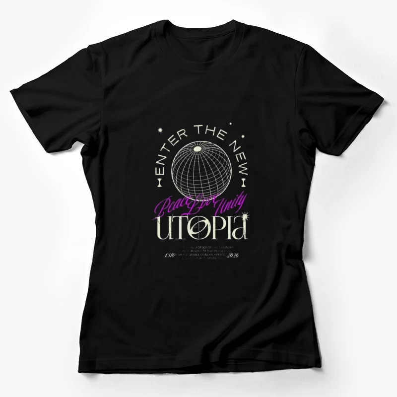Entrez dans la nouvelle Utopie Femme T-Shirt