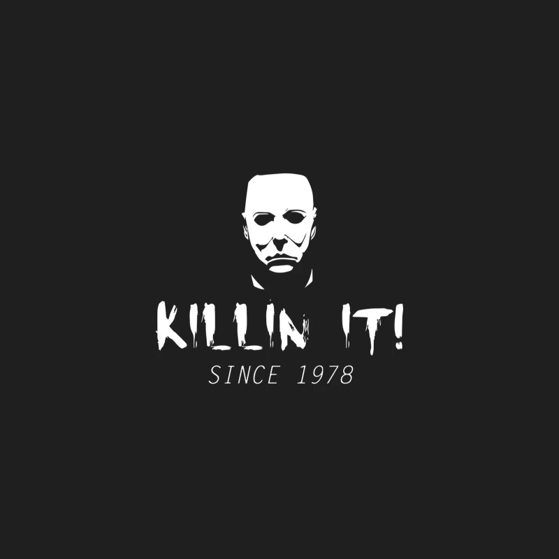 Minimalist Sketch: Face and "Killin It Since 1978" Text Male Tank Top