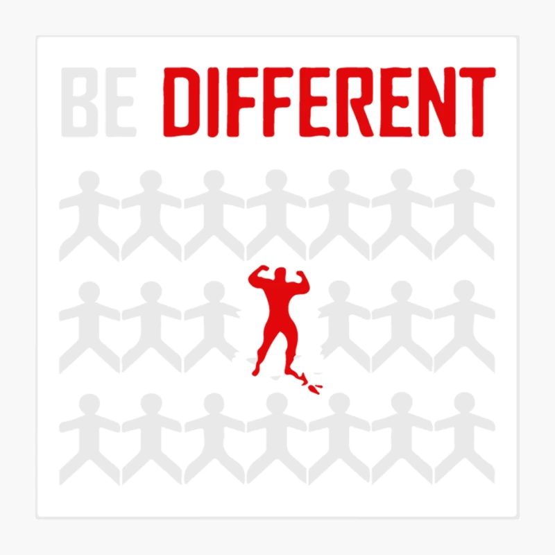 Be Different Pin