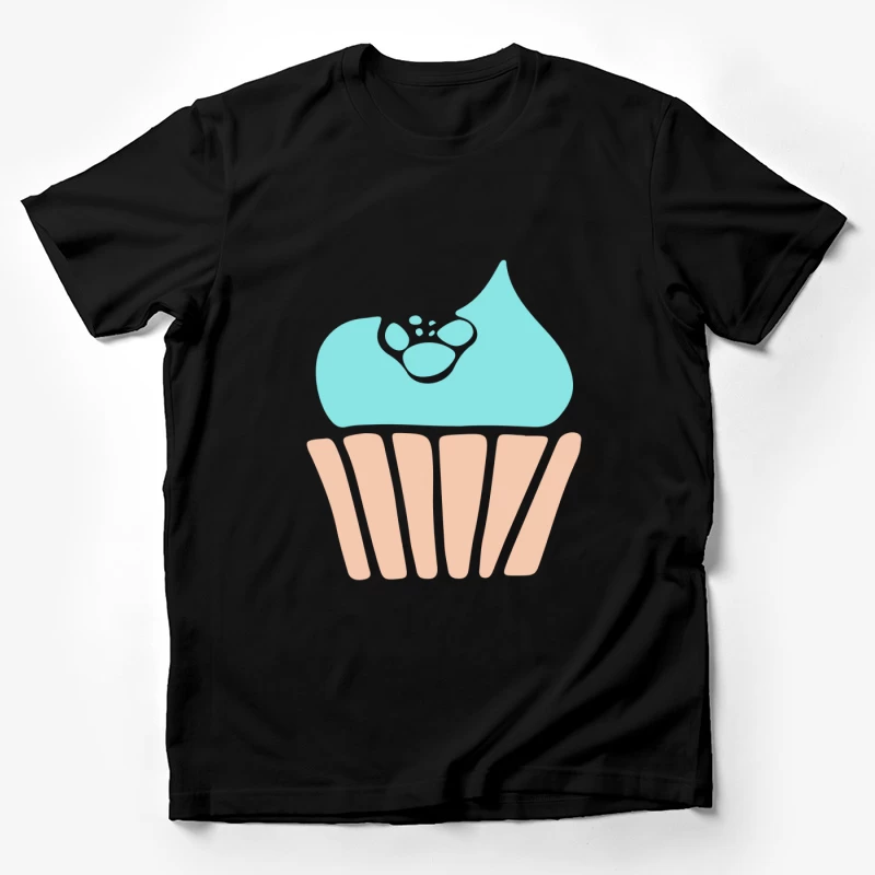 Cupcake Pattes de Chat Homme T-Shirt