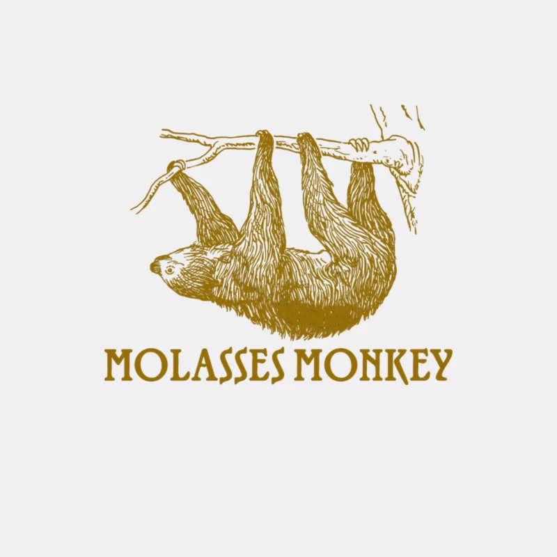Sloths - the Molasses Monkey Male Tank Top
