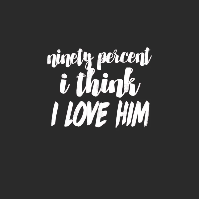 90 I think I love him - FunnyHumor 90 Day Fiance TV Quotes Baseball Cap