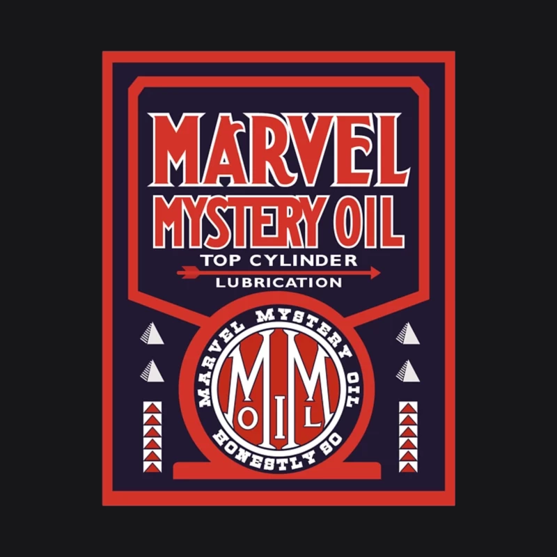 Vintage Marvel Mystery Oil Automotive Lubricant Advertisement Poster Female Pullover Hoodie