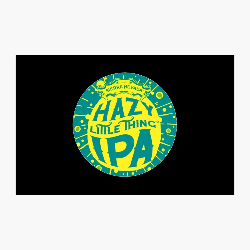 Sierra Nevada's Hazy Little Thing IPA Circular Beer Logo Travel Mug