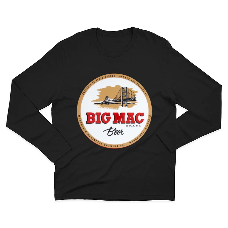Big Mac Beer Male Long Sleeve T-Shirt