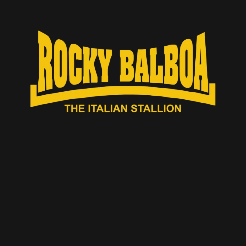 Rocky Balboa The Italian Stallion Mouse Pad