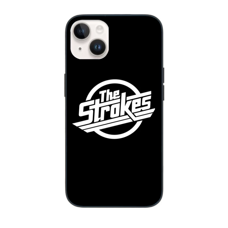 The Strokes Band Logo Outline iPhone Case