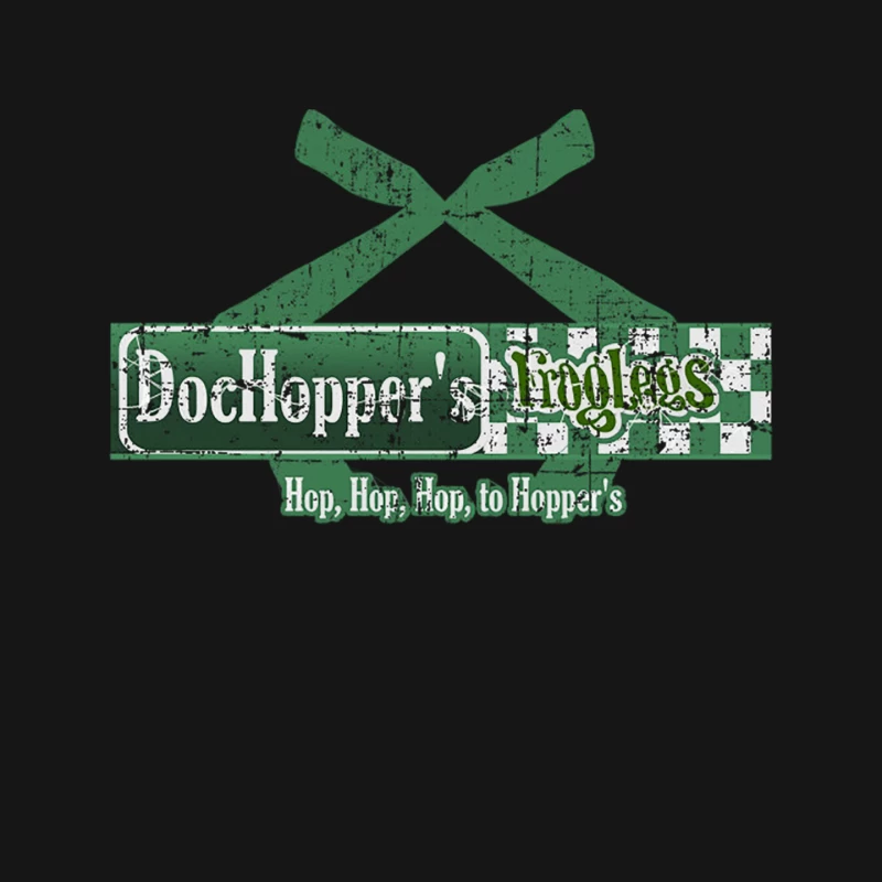 Doc Hopper_s Frog Legs distressed Mouse Pad