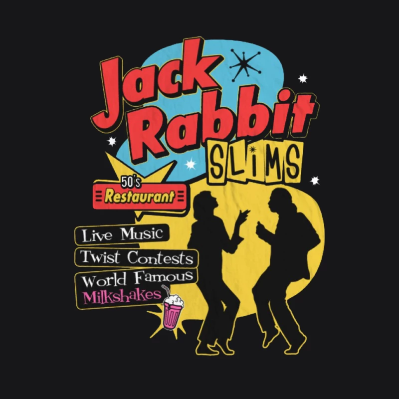 Jack Rabbit Slim's Retro 2 Male Pullover Hoodie