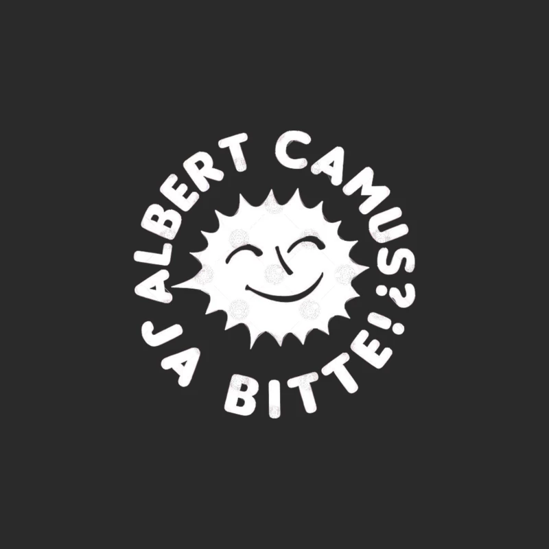 Albert Camus Ja Bitte! Baseball Cap