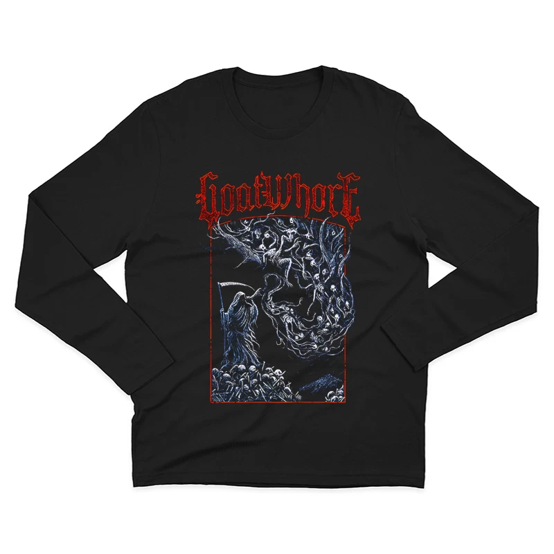 Goatwhore Death Horn Male Long Sleeve T-Shirt