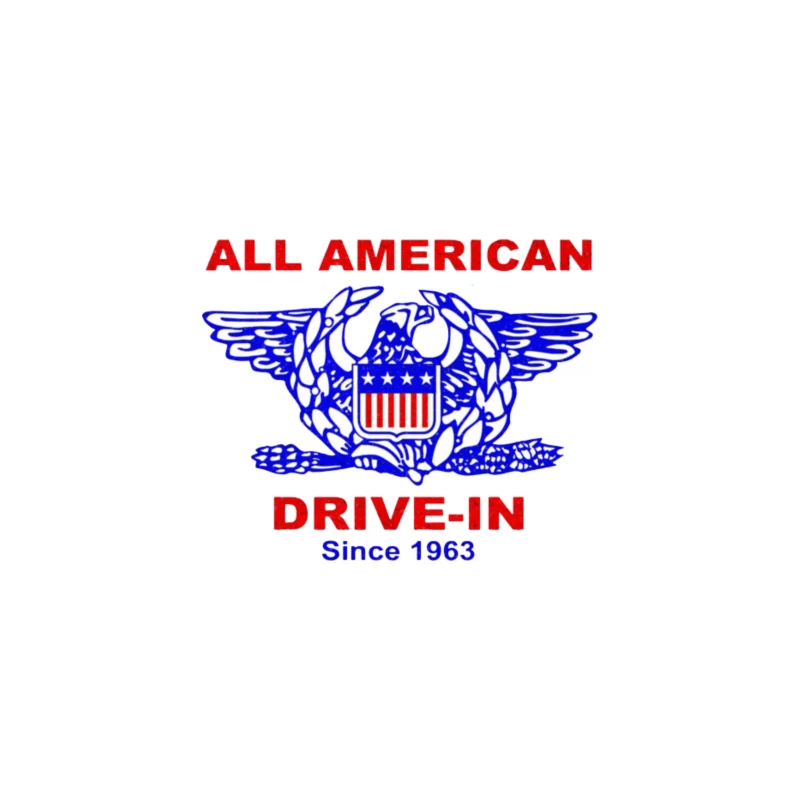 All american burger Drive In Travel Mug
