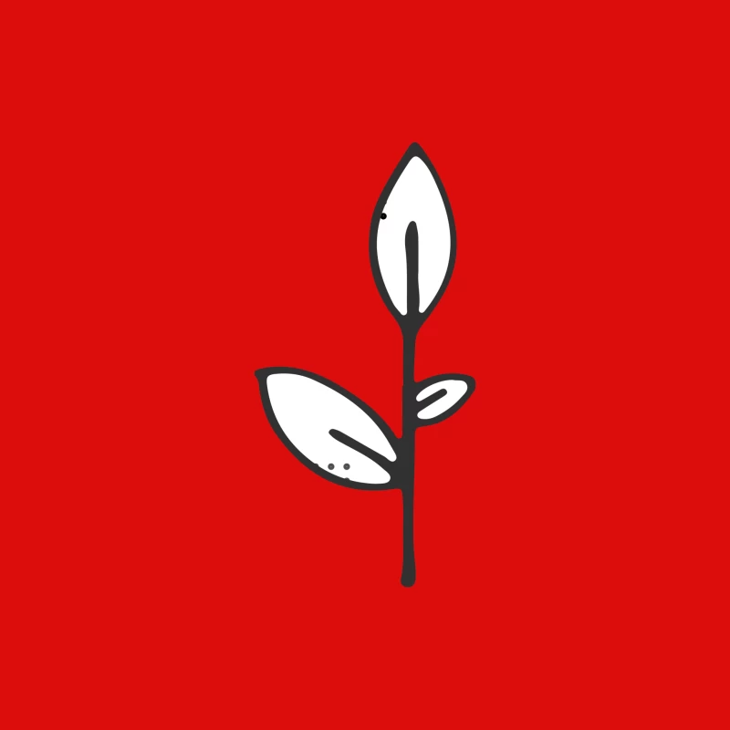 Illustration de plante minimaliste Homme Débardeur