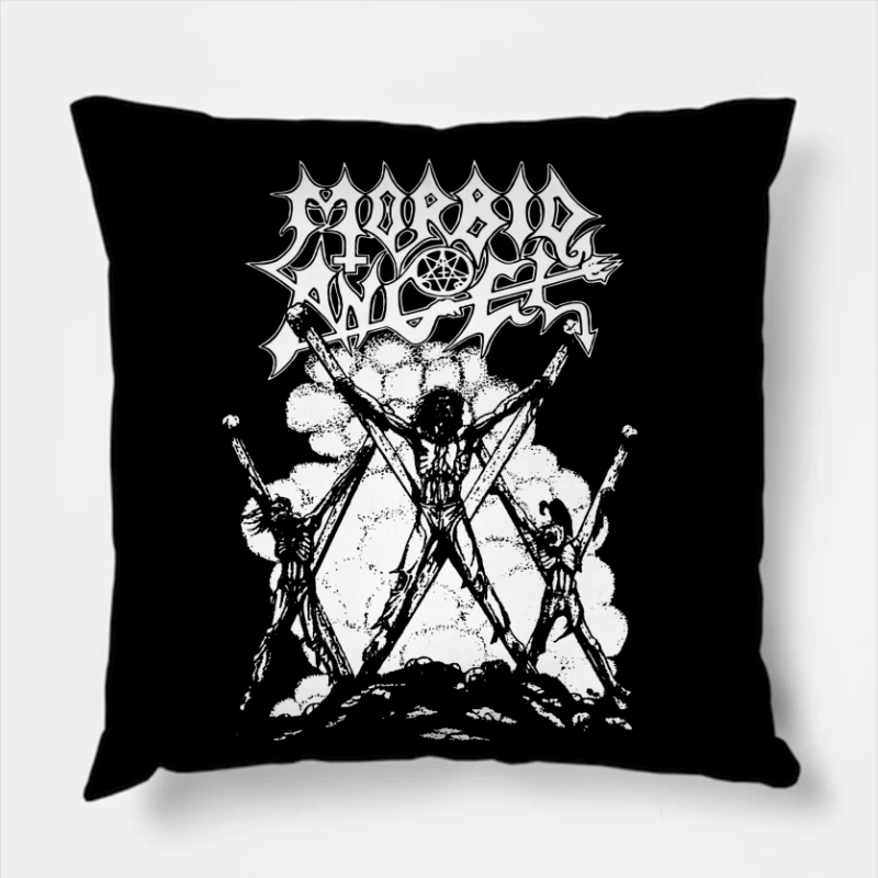 Morbid Angel The Kingdom Come 2 Throw Pillow