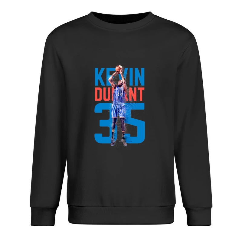 Basketball-Star Kevin Durant Sprungwurf Herren Pullover Sweatshirt