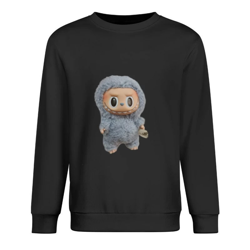 Niedliche Plüschfigur im Kostüm Herren Pullover Sweatshirt