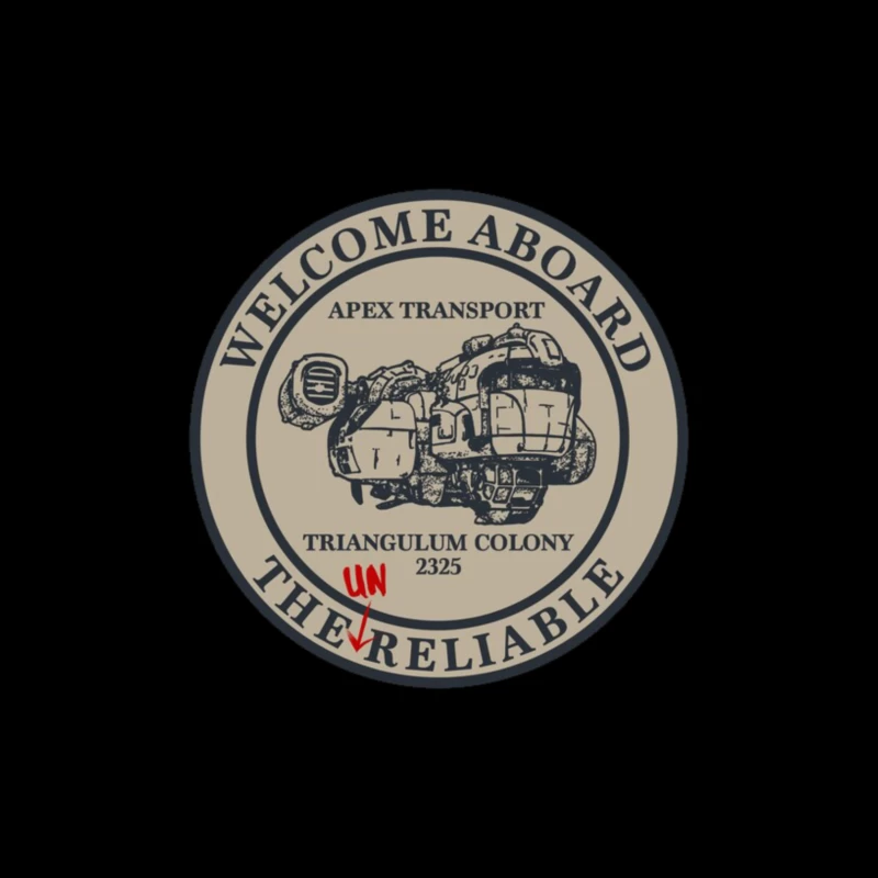 Welcome Aboard The Unreliable Throw Pillow