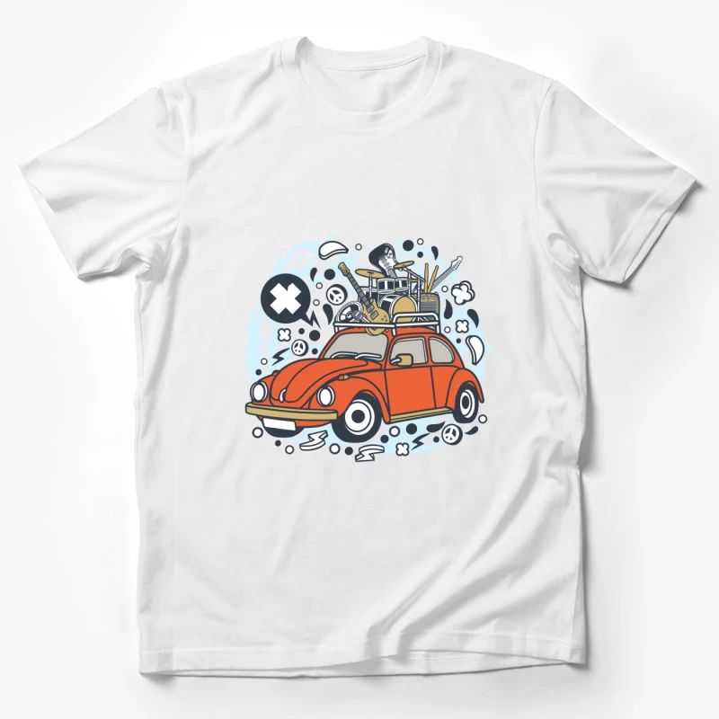 Voiture et instruments de musique Homme T-Shirt