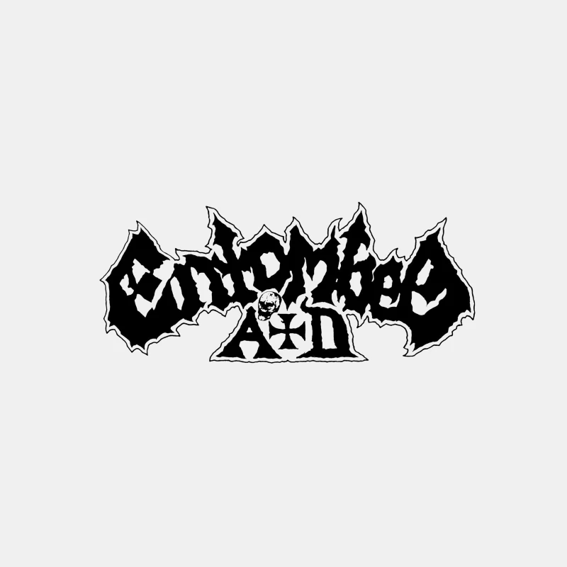 Entombed Black Logo Bucket Hat