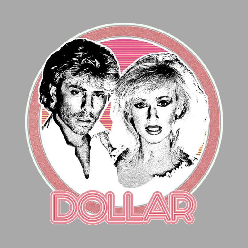 Dollar  80s Synthpop Fan Design Female Pullover Hoodie