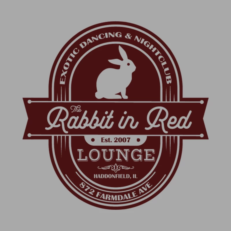 The Rabbit in Red from Halloween Male Pullover Hoodie
