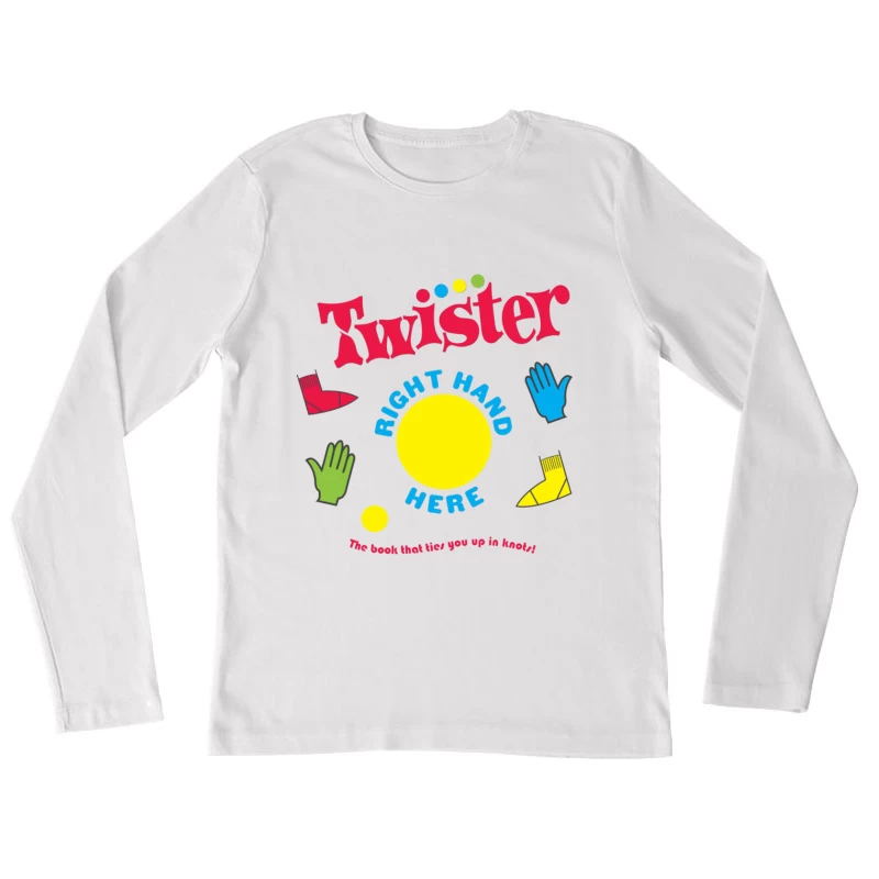 Twister Lets Play Game Female Long Sleeve T-Shirt