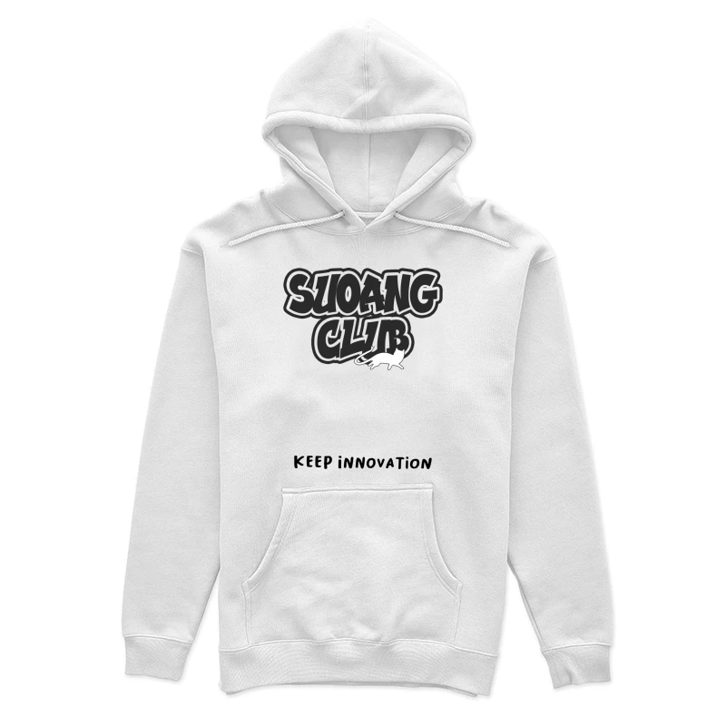 Retro-Design: Streetwear-Katze im Swag-Club Damen Pullover Hoodie