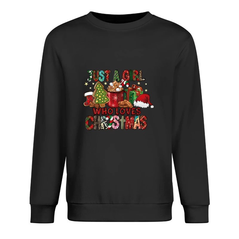Weihnachtsfreude für Mädchen Herren Pullover Sweatshirt