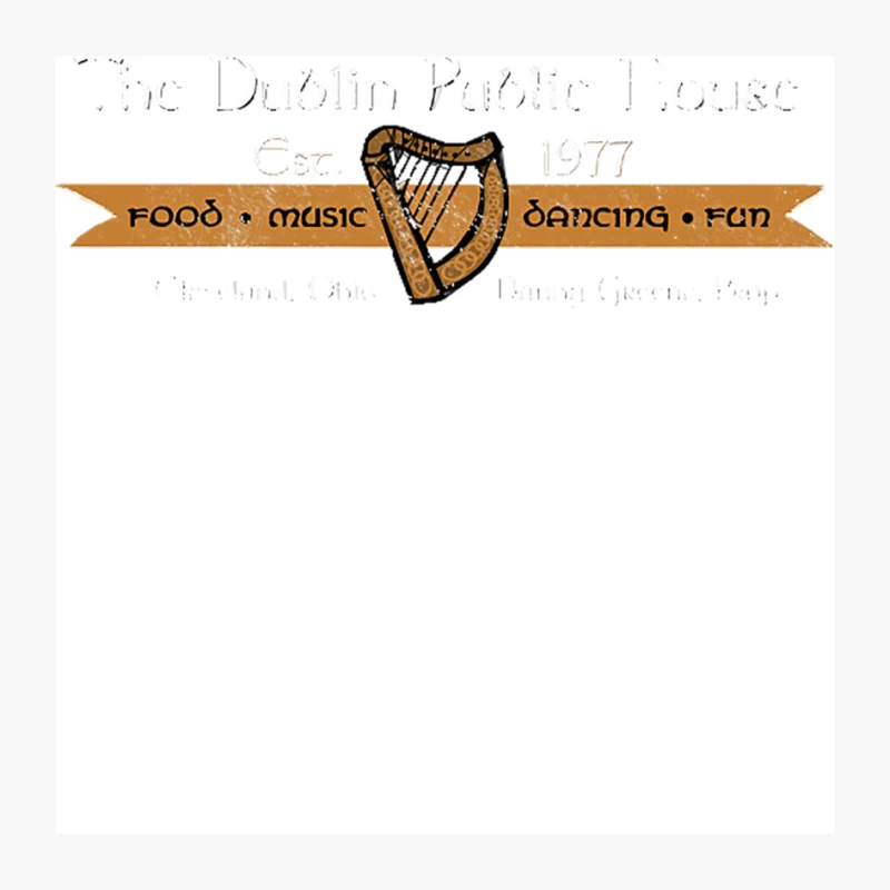 The Dublin Public House, distressed Pin